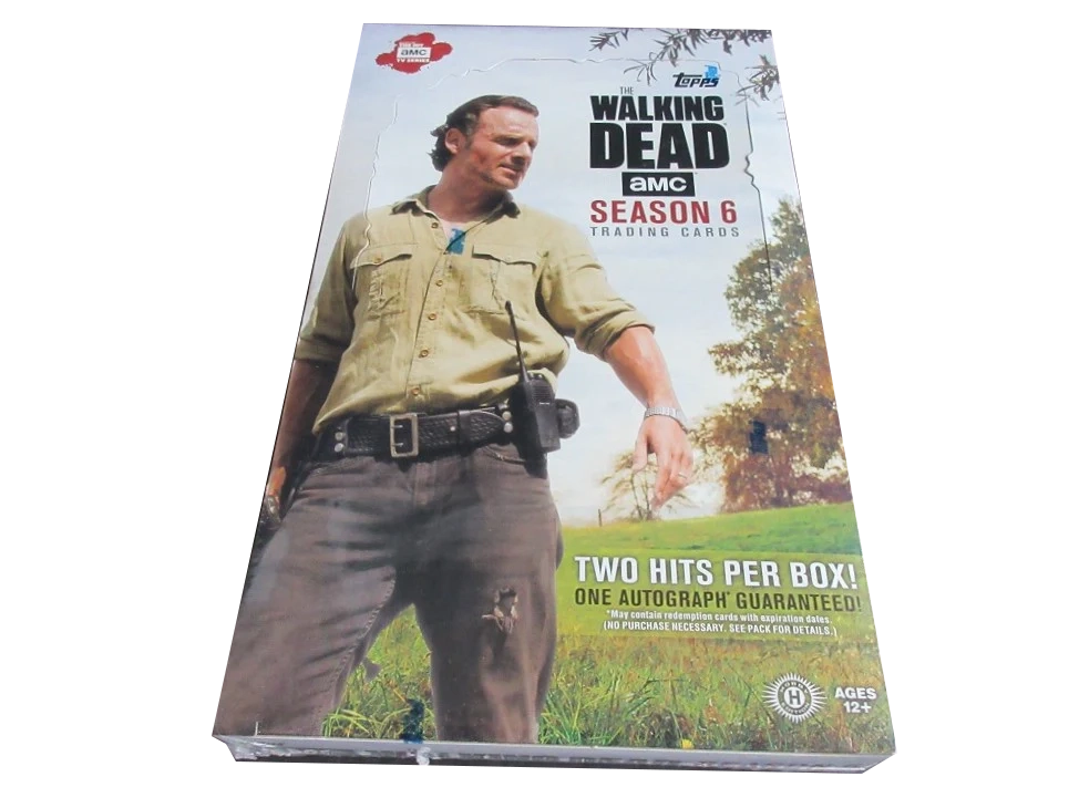 2017 Topps Walking Dead Season 6 Hobby Box - Sealed nach Hause