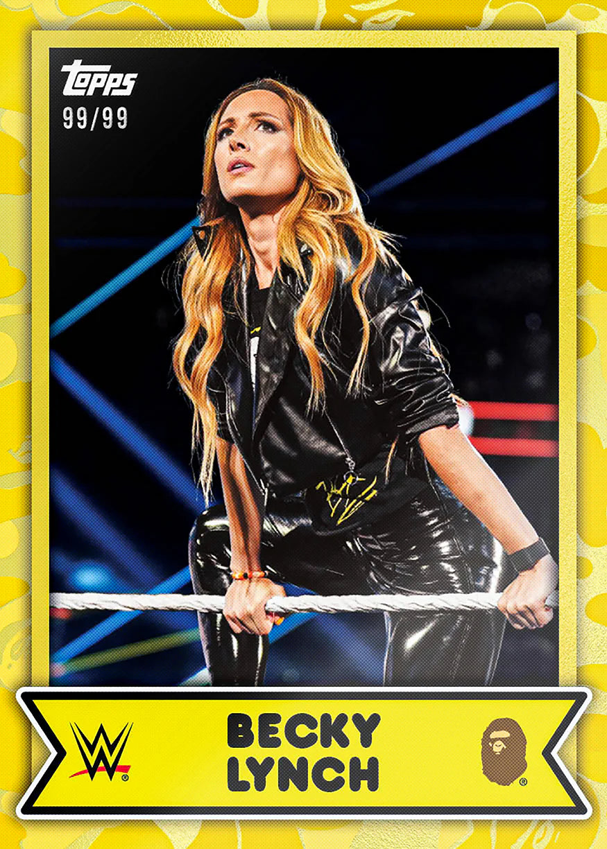 2025 Topps WWE x BAPE - Sealed nach Hause