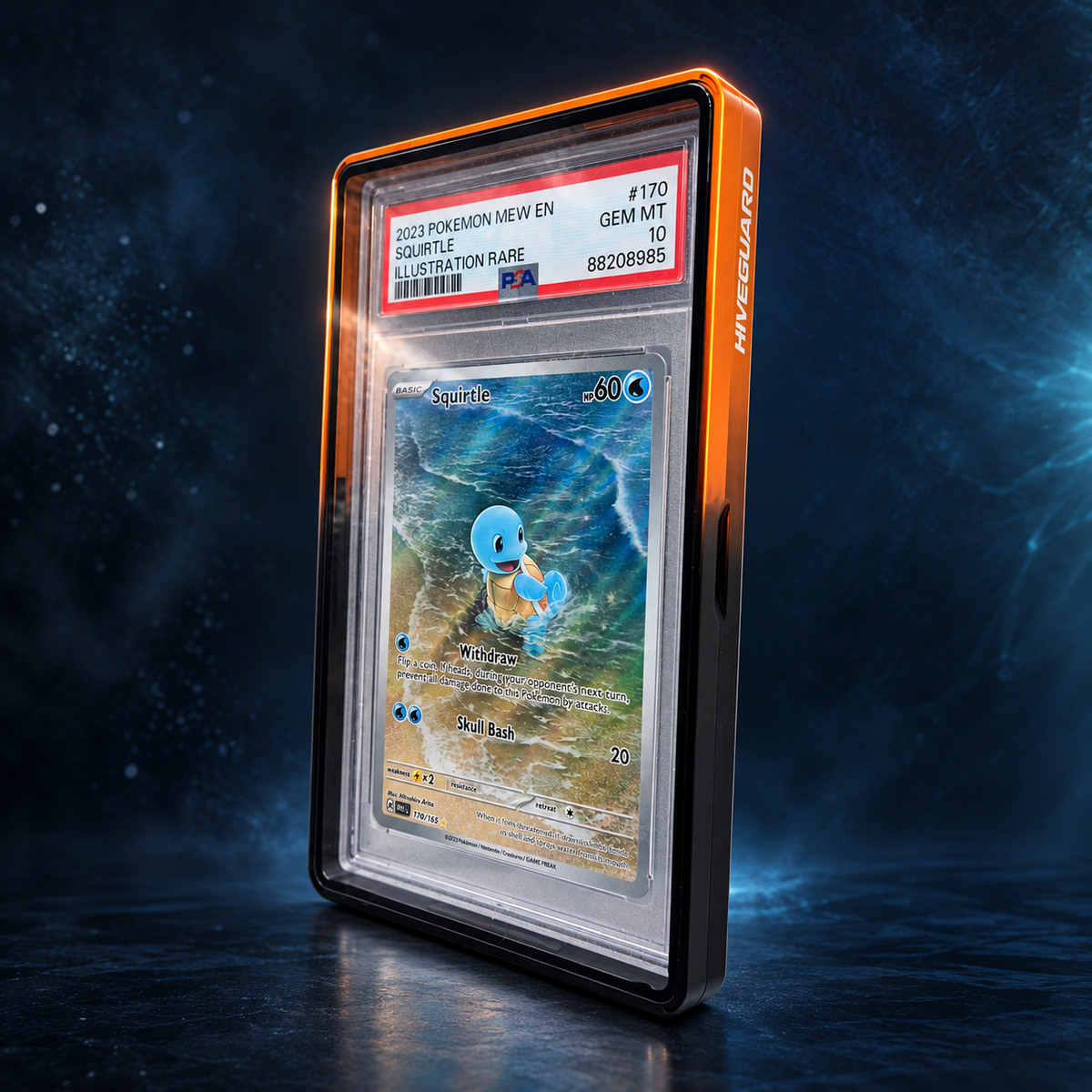 Aluminium Case PSA Standart - Orange/Schwarz