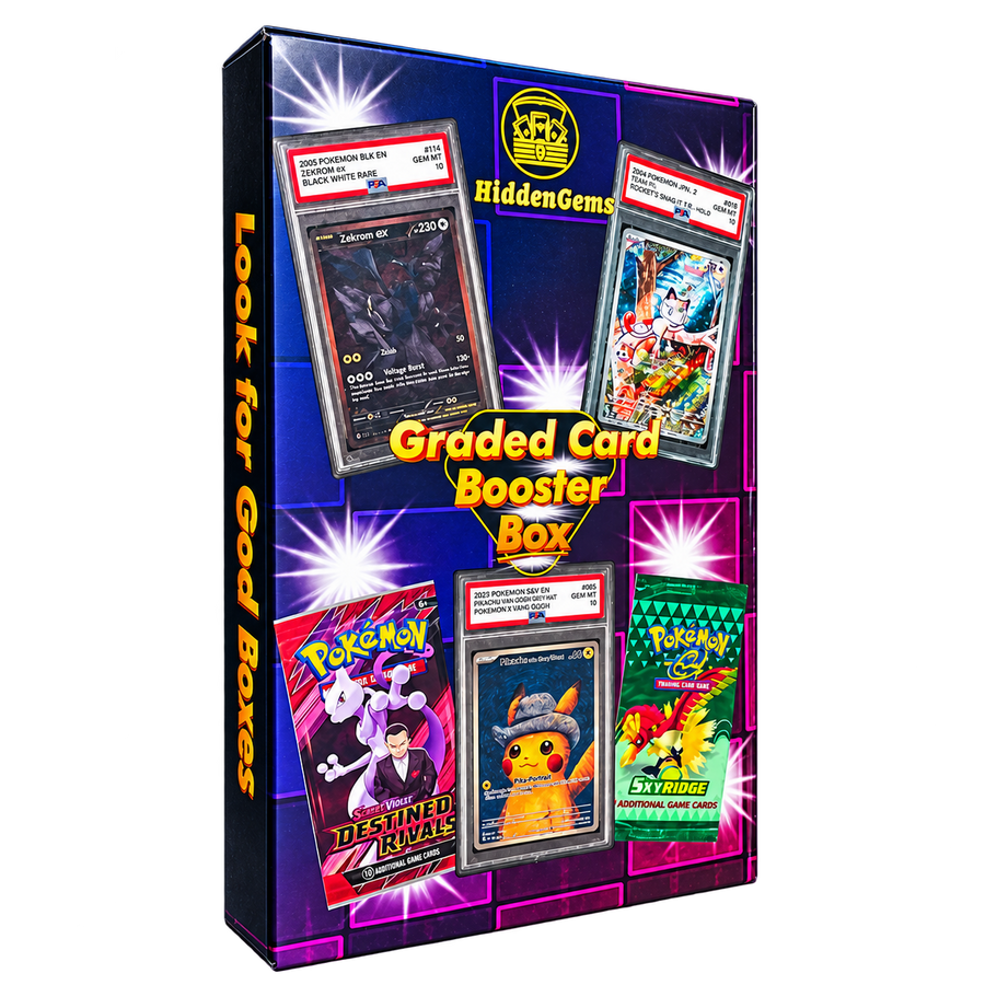 Hidden Gems Pokémon Graded Card Booster Box 2.0
