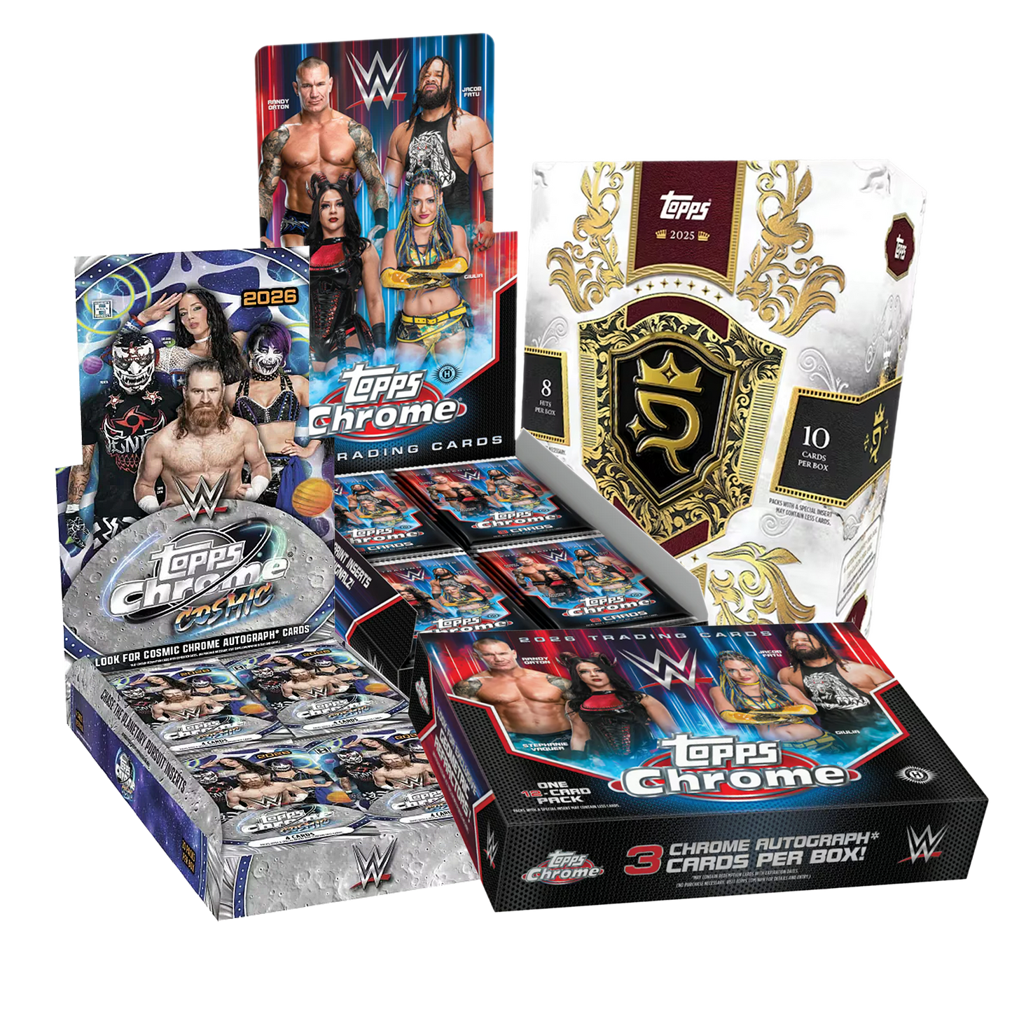 WWE Break #67 - Royalty/Breakers/Hobby/Cosmic - Livebreak 14.06