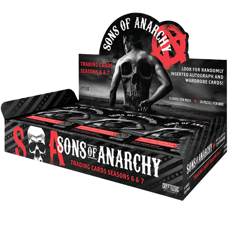 Sons of Anarchy Seasons 6-7 Trading Cards Box (Cryptozoic 2016) - Sealed nach Hause