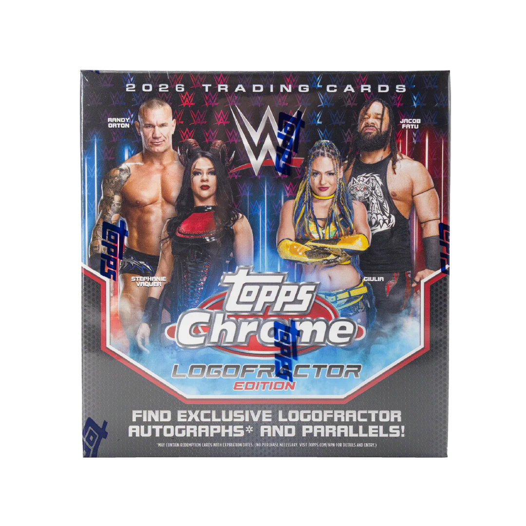 2026 Topps Chrome WWE Logofractor Box