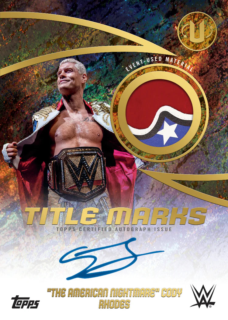 WWE Break #29 - 2025 Topps Universe Full Caser - Livebreak 01.03
