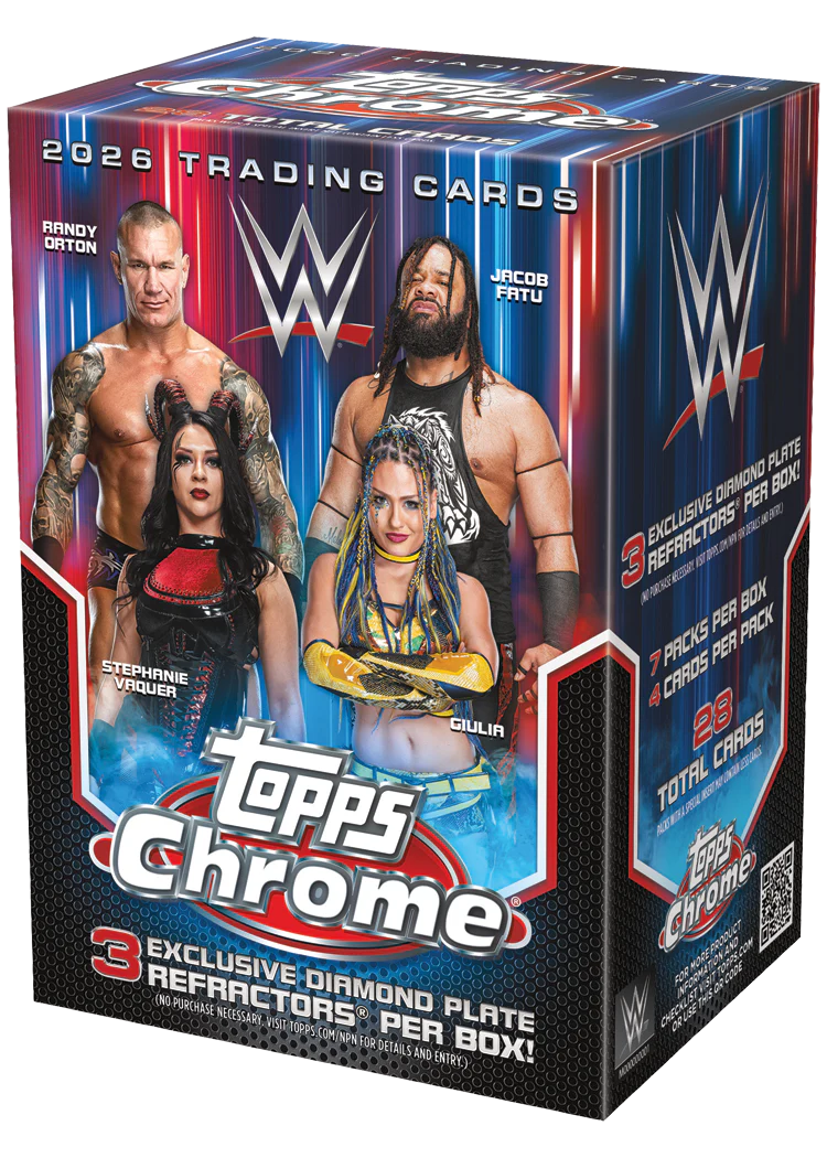 2026 Topps Chrome WWE Value Box