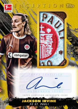 2024-25 TOPPS Inception Bundesliga Soccer Cards Hobby Box - Livebreak