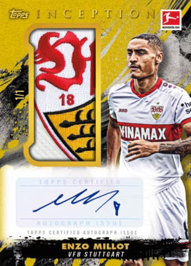 2024-25 TOPPS Inception Bundesliga Soccer Cards Hobby Box - Livebreak