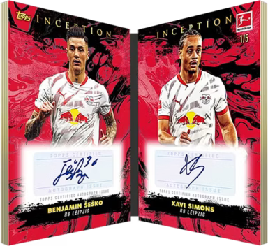 2024-25 TOPPS Inception Bundesliga Soccer Cards Hobby Box - Livebreak