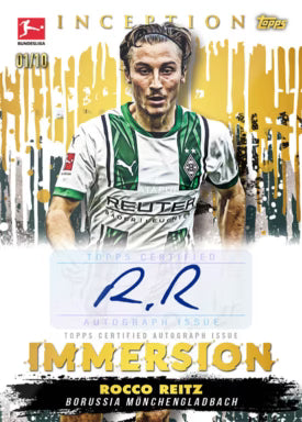 2024-25 TOPPS Inception Bundesliga Soccer Cards Hobby Box - Livebreak