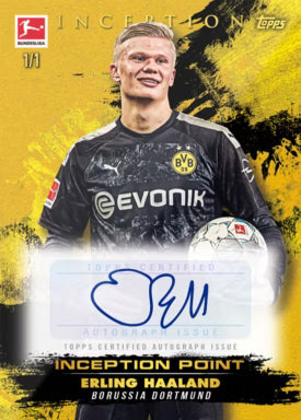 2024-25 TOPPS Inception Bundesliga Soccer Cards Hobby Box - Livebreak