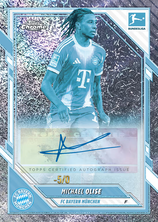 2025-26 Bundesliga Chrome Break #1 PYT/PYP - Livebreak