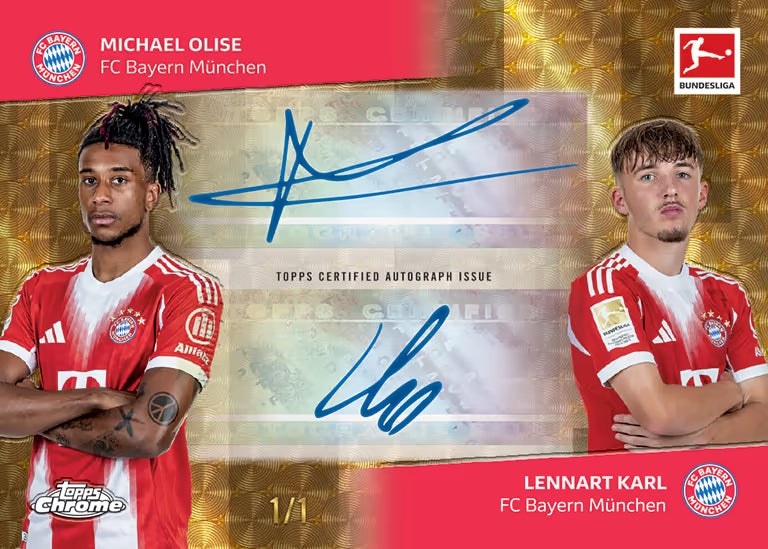 2025-26 Bundesliga Chrome Break #1 PYT/PYP - Livebreak