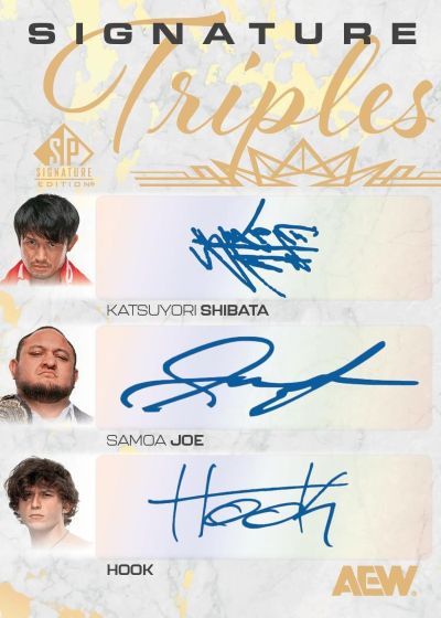 2025 Upper Deck AEW SP Signature Edition All Elite Wrestling Hobby Box