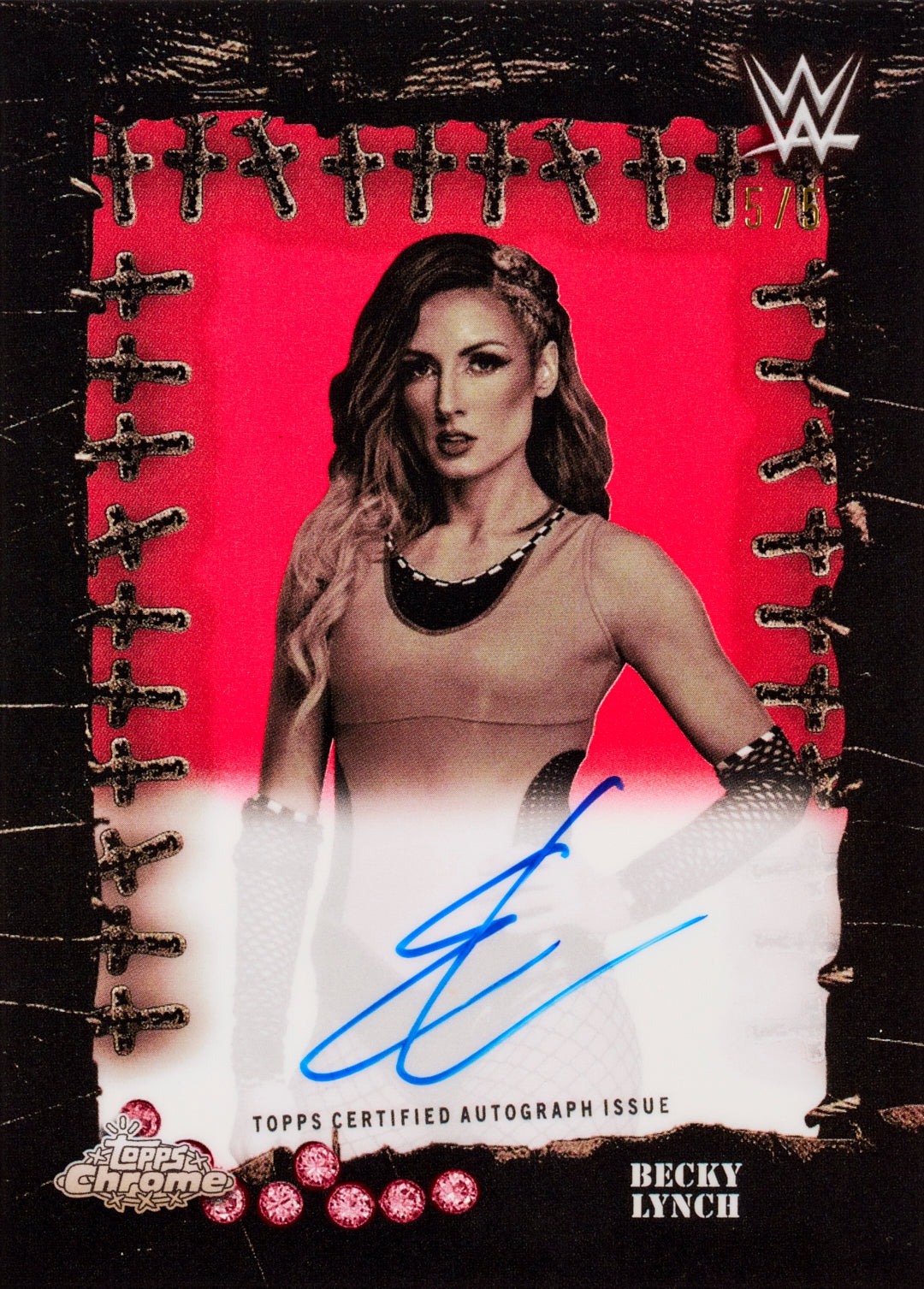 2025 Topps Chrome WWE x Cactus Jack Einzelpack - Livebreak 12.09