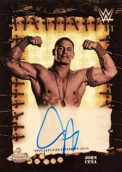 2025 Topps Chrome WWE x Cactus Jack Einzelpack - Livebreak 12.09