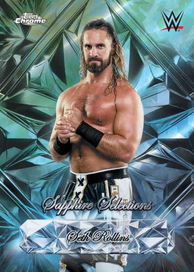 WWE Break #56 - Full Case 2026 Topps Chrome WWE Sapphire - Livebreak 20.05