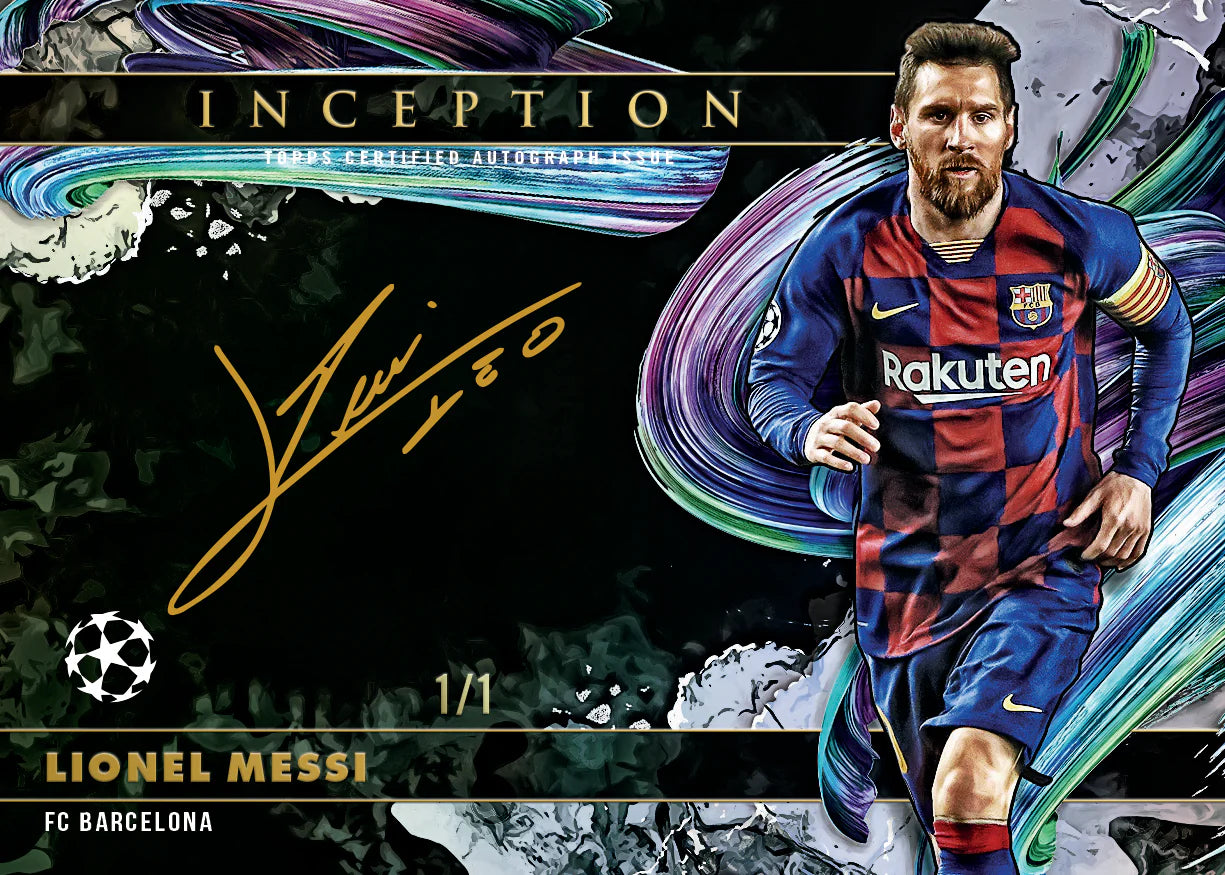 FULL CASE (8 Box) 2025-26 TOPPS INCEPTION UEFA CLUB COMPETITIONS HOBBY BOX - PICK YOUR TEAM/PLAYER - LIVEBREAK #1