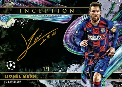 FULL CASE (8 Box) 2025-26 TOPPS INCEPTION UEFA CLUB COMPETITIONS HOBBY BOX - PICK YOUR TEAM/PLAYER - LIVEBREAK #1