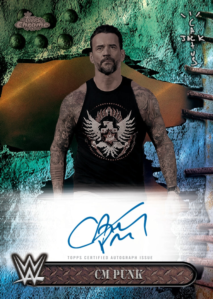 2025 Topps Chrome WWE x Cactus Jack Einzelpack - Livebreak 12.09
