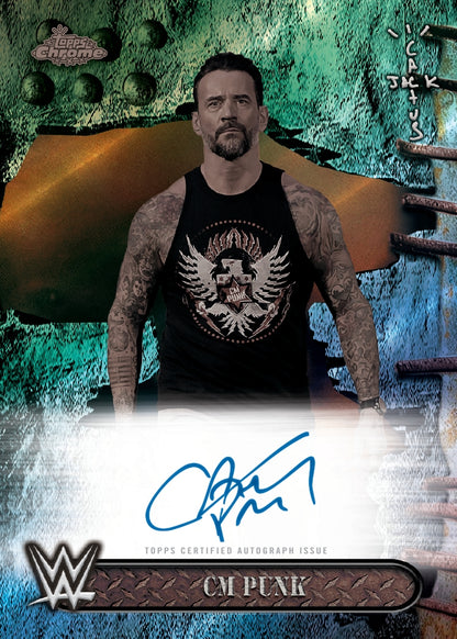 2025 Topps Chrome WWE x Cactus Jack Einzelpack - Livebreak 12.09