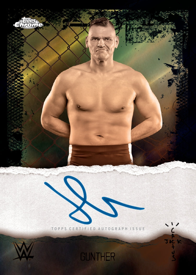 2025 Topps Chrome WWE x Cactus Jack Einzelpack - Livebreak 12.09