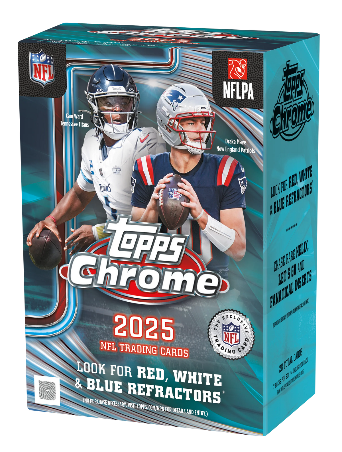 2025 Topps Chrome Football - Value Box