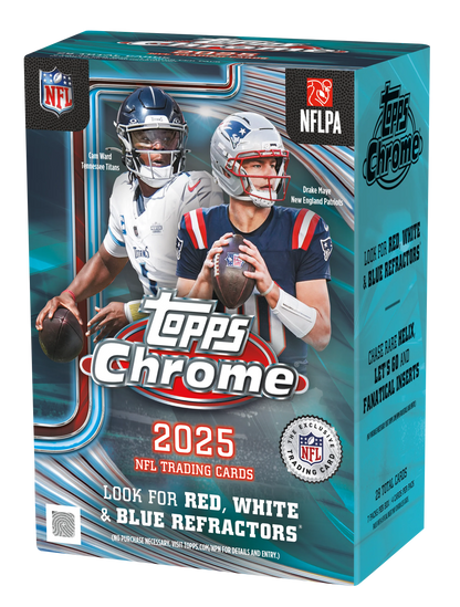 2025 Topps Chrome Football - Value Box