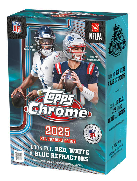 2025 Topps Chrome Football - Value Box
