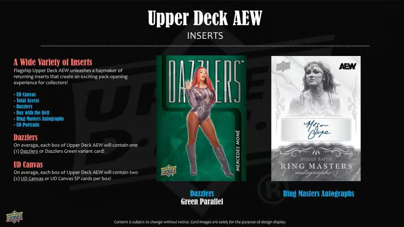 2026 Upper Deck AEW All Elite Wrestling Hobby Box - Livebreak