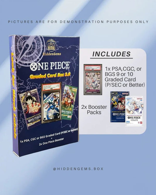 Hidden Gems - One Piece Graded Card Box 3.0