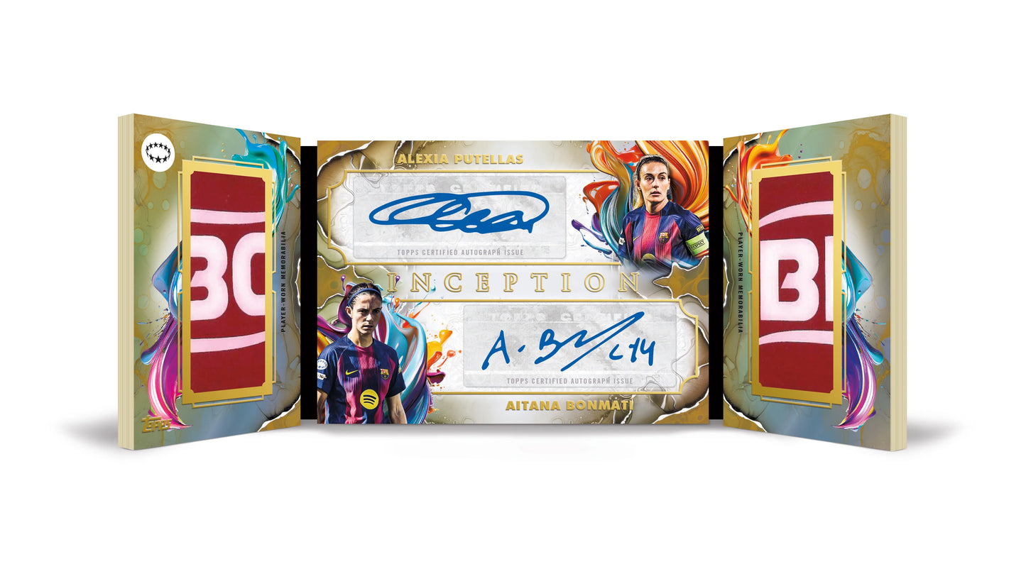 FULL CASE (8 Box) 2025-26 TOPPS INCEPTION UEFA CLUB COMPETITIONS HOBBY BOX - PICK YOUR TEAM/PLAYER - LIVEBREAK #1