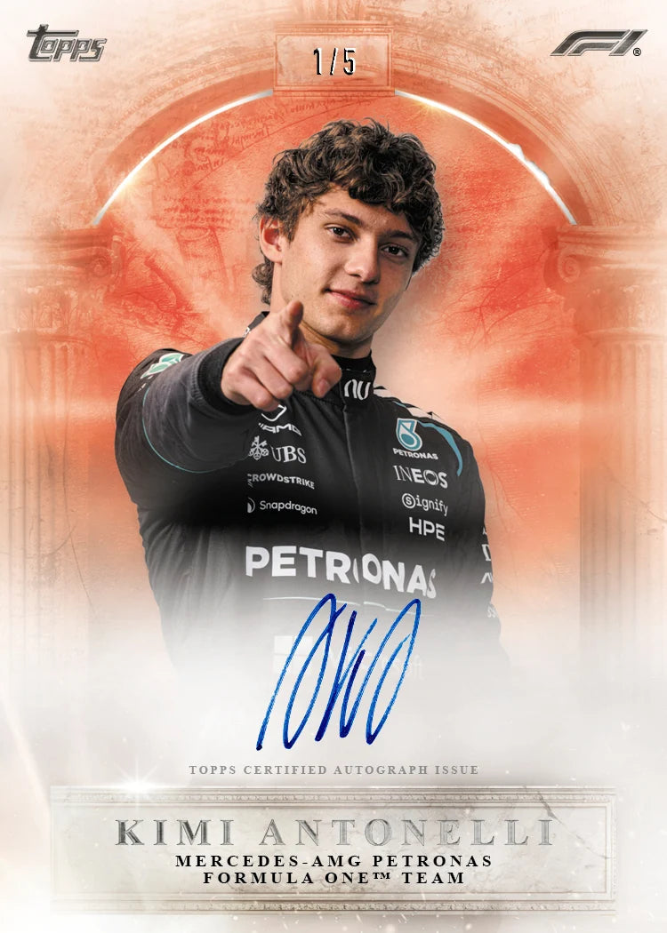 2026 Topps Eccellenza Formula 1 Racing - Livebreak