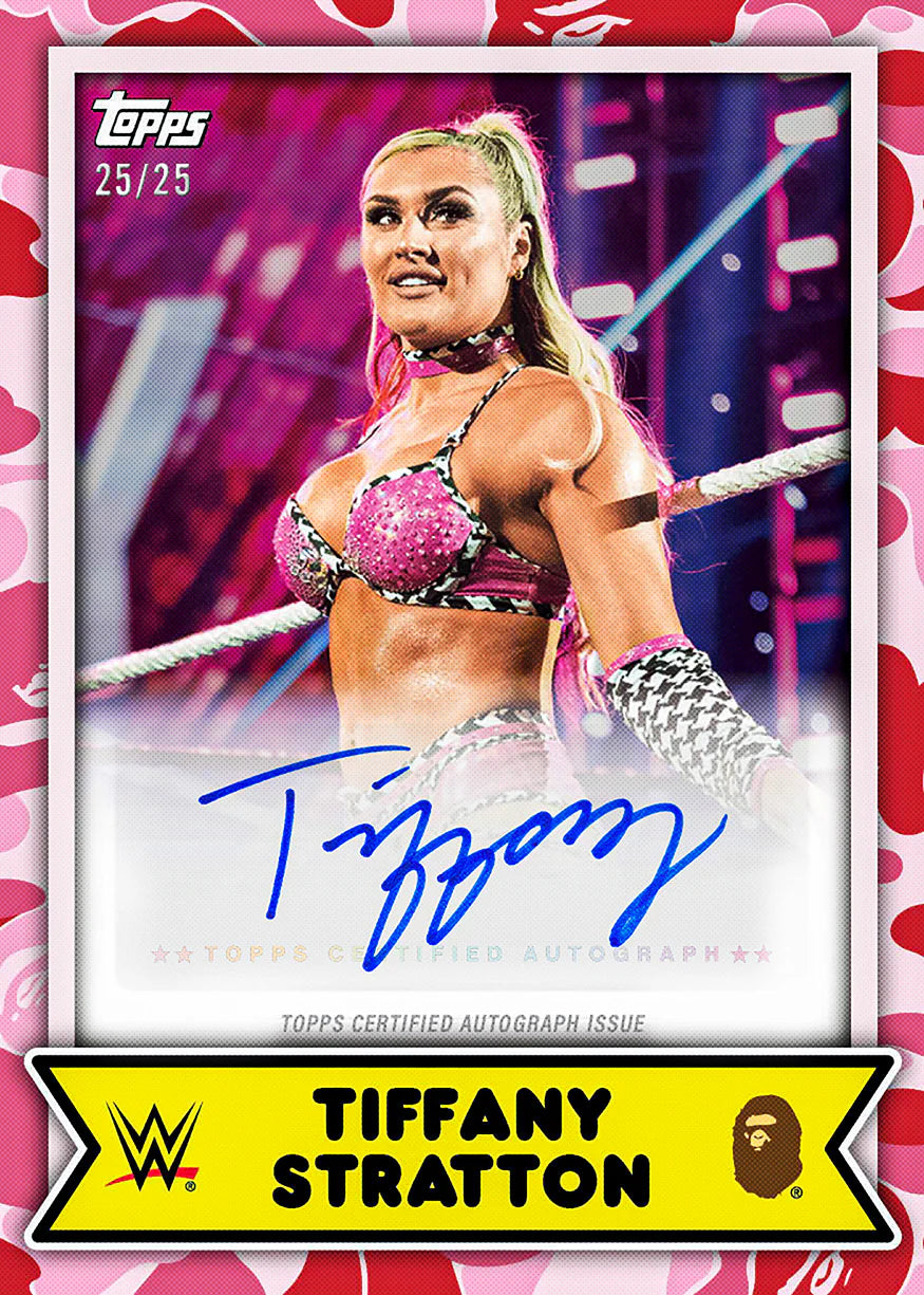 2025 Topps WWE x BAPE - Sealed nach Hause