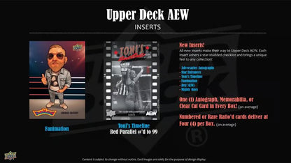 2026 Upper Deck AEW All Elite Wrestling Hobby Box - Livebreak