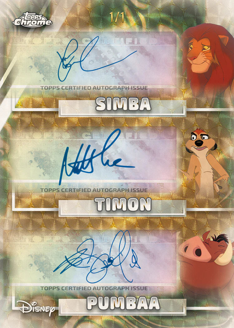 2026 Topps Chrome Disney - Mega Box