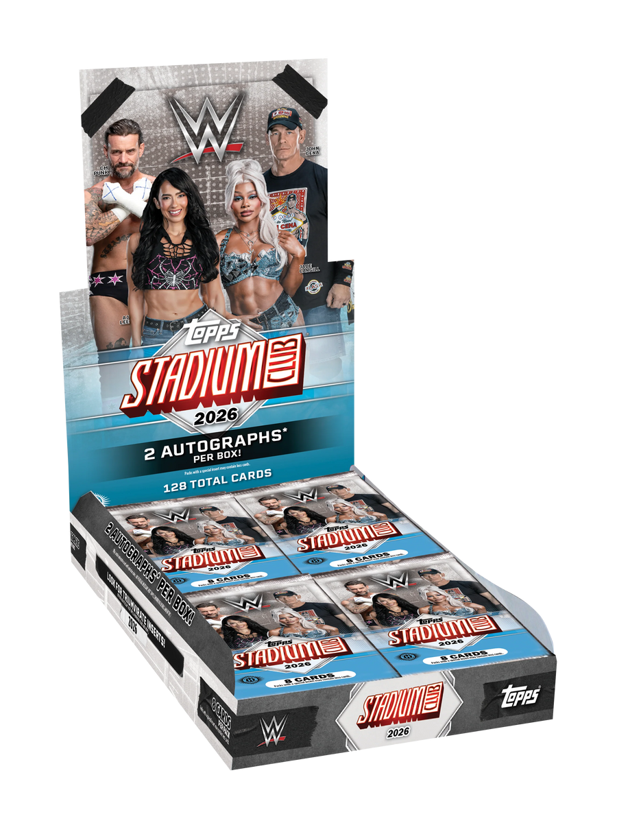 WWE Break #104 - Full Case Stadium Club WWE - Livebreak 23.10