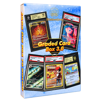 Hidden Gems Pokémon Graded Card Box 3.0