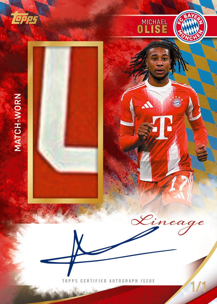 Topps Lineage FC Bayern München 2025/26 - Hit Draft #1 - Livebreak 24.6