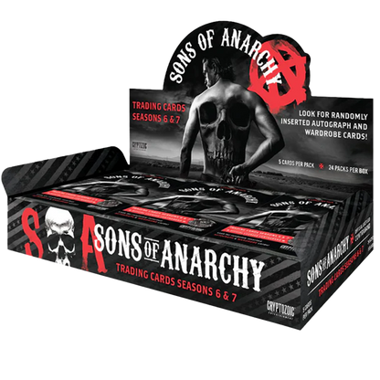 Sons of Anarchy Seasons 6-7 Trading Cards Box (Cryptozoic 2016) - Sealed nach Hause