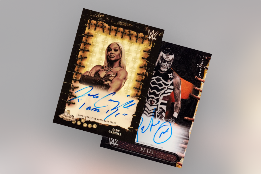 2025 Topps Chrome WWE x Cactus Jack Einzelpack - Livebreak 12.09