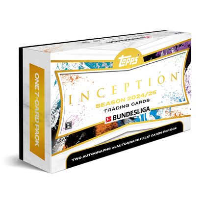 2024-25 TOPPS Inception Bundesliga Soccer Cards Hobby Box - Livebreak