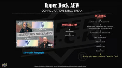 2026 Upper Deck AEW All Elite Wrestling Hobby Box - Livebreak