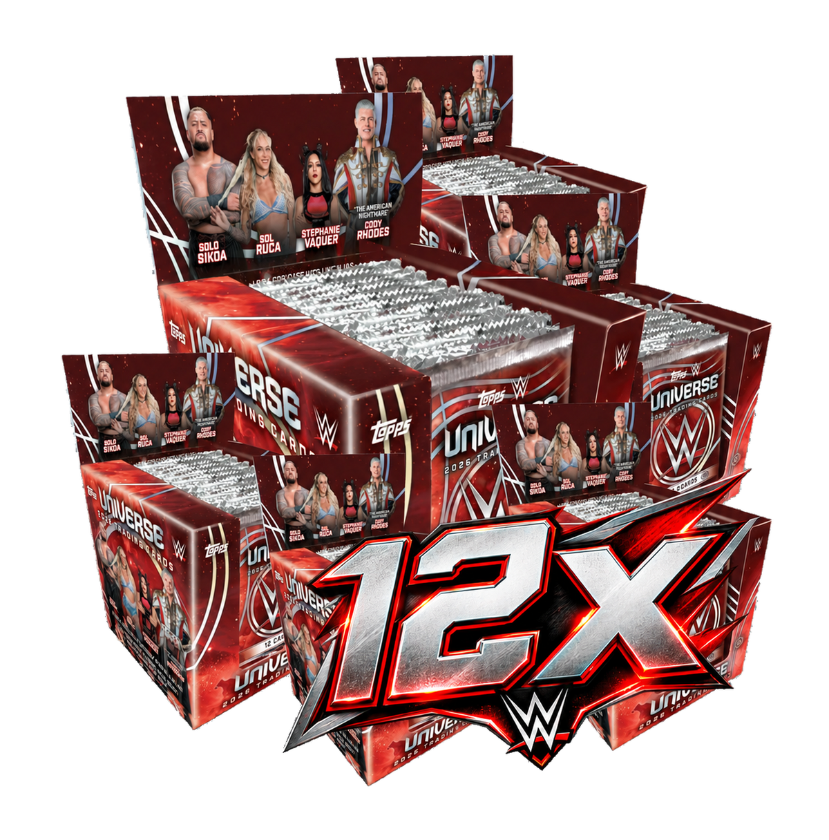 WWE Break #100 - Full Case Cosmic Chrome WWE - Livebreak 11.09