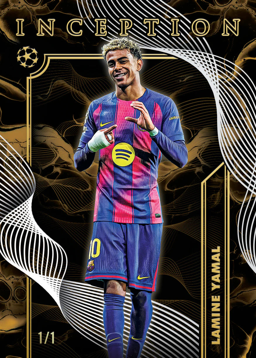 FULL CASE (8 Box) 2025-26 TOPPS INCEPTION UEFA CLUB COMPETITIONS HOBBY BOX - PICK YOUR TEAM/PLAYER - LIVEBREAK #1