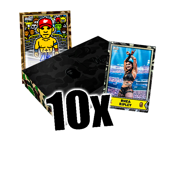 WWE Break #25 - 10x 2025 Topps WWE x BAPE PYW - Livebreak 03.03