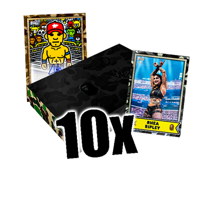 WWE Break #25 - 10x 2025 Topps WWE x BAPE PYW - Livebreak 03.03
