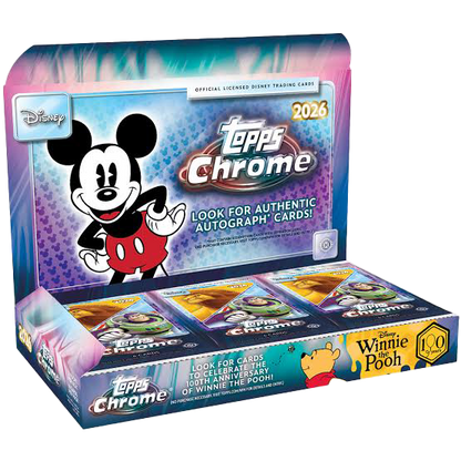 2026 Topps Chrome Disney - Hobby Box