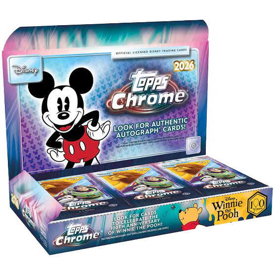 2026 Topps Chrome Disney - Hobby Box