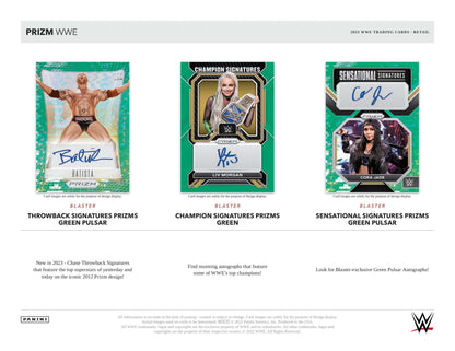 2023 Panini Prizm WWE Blaster Box - Sealed nach Hause