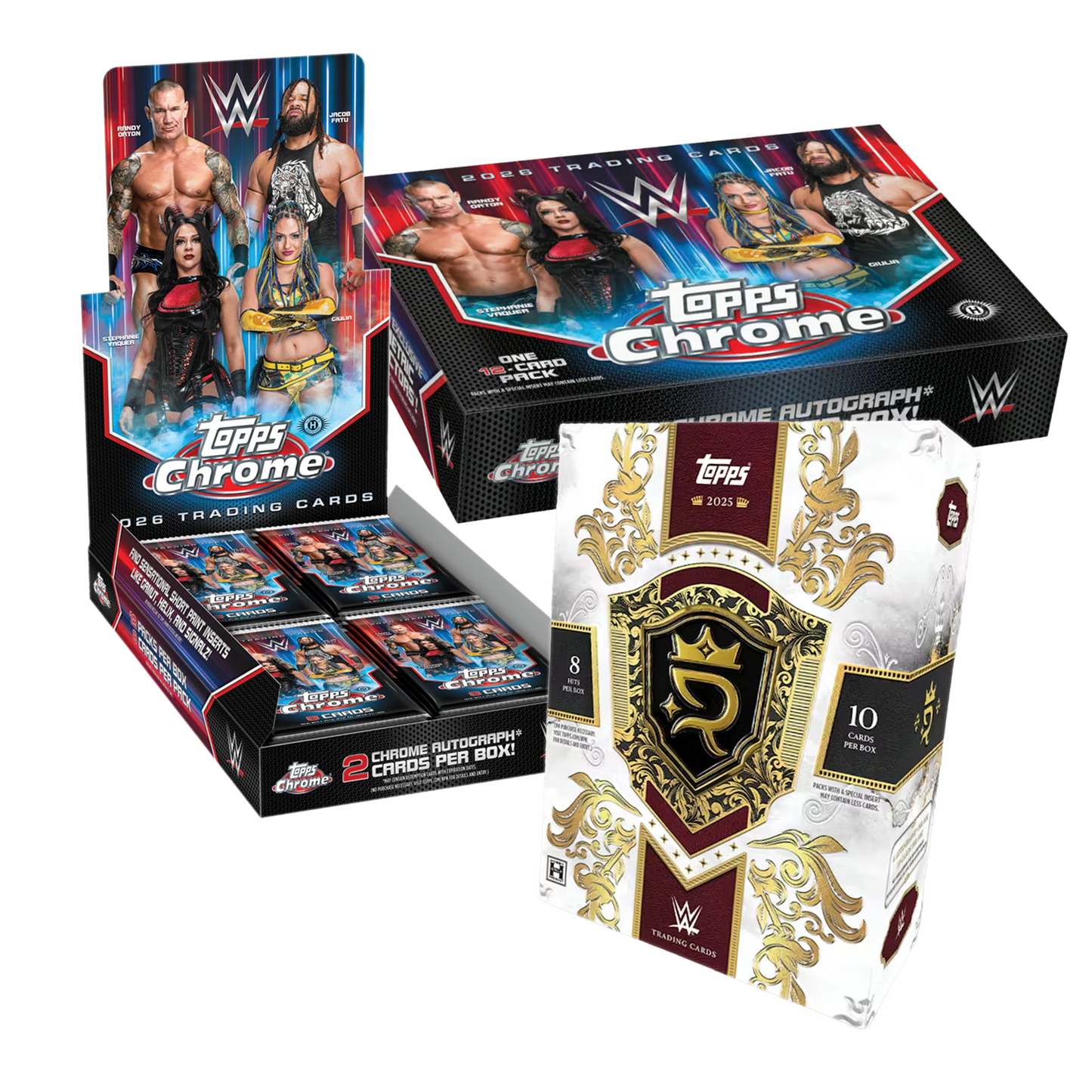 WWE Break #53 - Royalty/Hobby/Breakers Delight 2026 Topps WWE Chrome - Livebreak 13.05